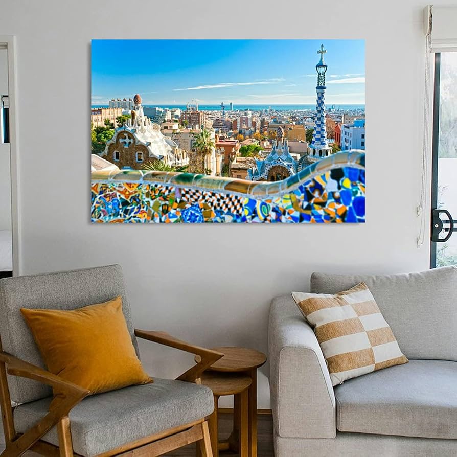 カサ・ミラ グラフィックアート ガウディ Casa Mila' 壁掛け用 カサ・ミラ」 by MIKUTY｜Artmeter｜暮らしを彩るアートが